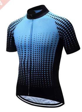 Men's Cycling Jersey Summer Breathable Male Short Sleeves Bi