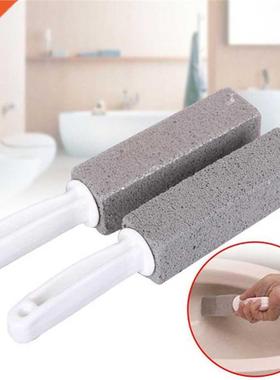 Portble Long Hndle Pumice Stone Wter Toilet Clener