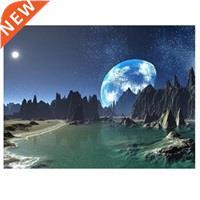 Diamond With Wall Landscape The Painter Night Decorates