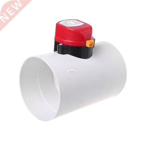 220V Plastic Electric Damper Check Valve 110mm Air Volume Co