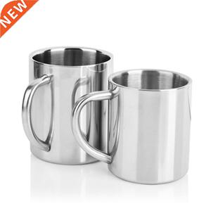 Doule Wall Stainless Steel Coffee Mug 300ml Portale Termo