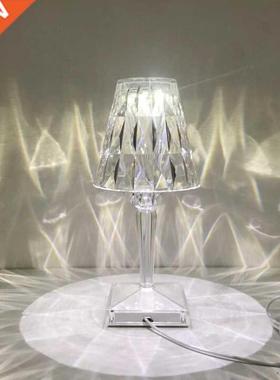 1-4 PCS Crystl Dimond Tble Lmp Touch Sensor Decortion D