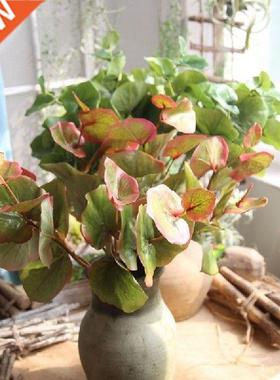 1Pc Artificial Flower Two Forked Butterfly Leaves Orchid