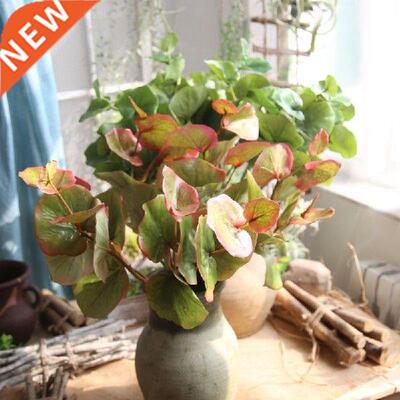 1Pc Artificial Flower Two Forked Butterfly Leaves Orchid