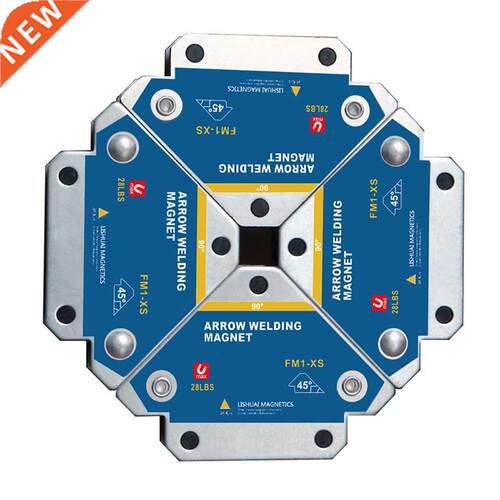 4pcs Portable Magnetic Welding Fixer 45° 90° 135° Multi-a