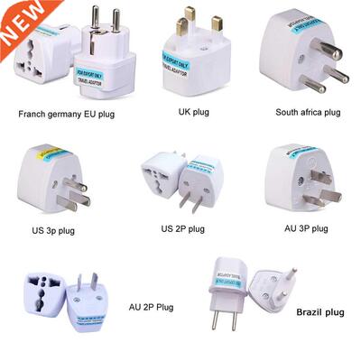 Universal Kr European EU To US UK Power Plug Adapter USA Isr