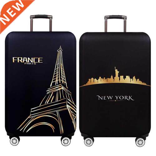 New York Paris Thicken Luggage Protective Cover 18-32inch Tr