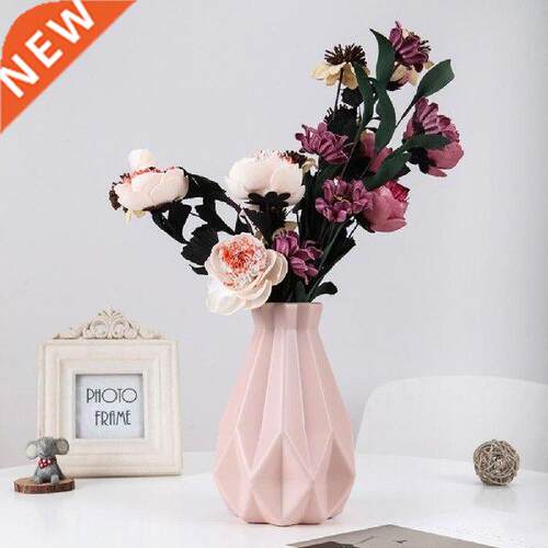 Plastic Shatter-proof Flower Pot Ceramic Vases For
