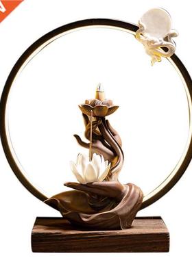 Buddha Hand Backflow Incense Burner Waterfall Incense