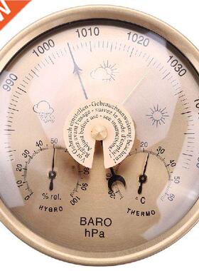 Brometer Thermometer Hygrometer Wll Mounted Household