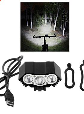 Alloy Bike Front Light 4-Mode 3000lumens Bicycle Headlight