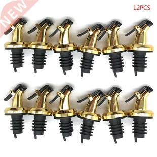 12pcs Olive Oil Sprayer Liquor Dispenser Wine Pourers Flip T
