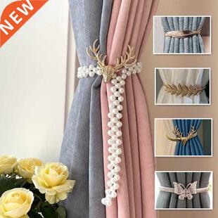 Fashion Elk Curtains Buckles For Living Window Room Curtains