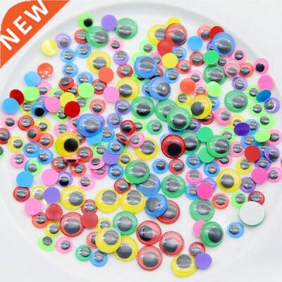 8/10/12/15/20MM Googly Wiggly Animal Eyes Colorful Self