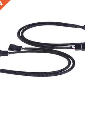 1PC 4 Pin PWM Splitter Cable 4Pin PWM Female To 3/4 Pin PWM