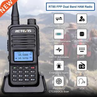 Retevis Walkie Talkie RT85 Ham Two-way Radio Stations 5W Wal