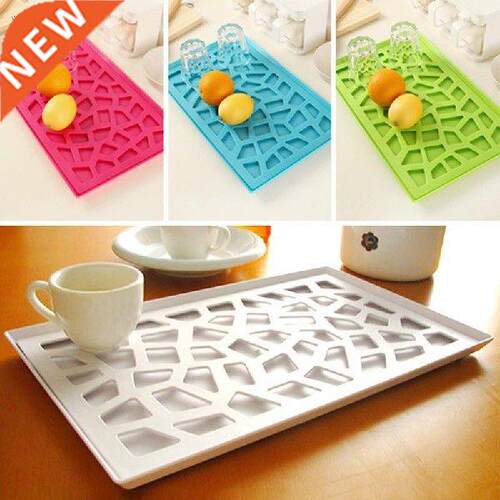vanzlife fashion kitchen creative tray plastic hollow