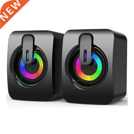 PC Computer Speakers Sound Box For PC HIFI Stereo Microphone