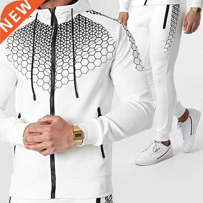 Men's Tracksuit Outdoor Sports Mens Track Suits 2 Piece Casu