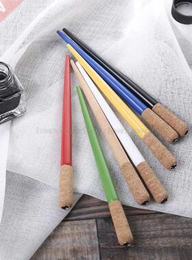 Wood Craft Script Antique Dip Pen Oblique Calligraphy Pen Ho