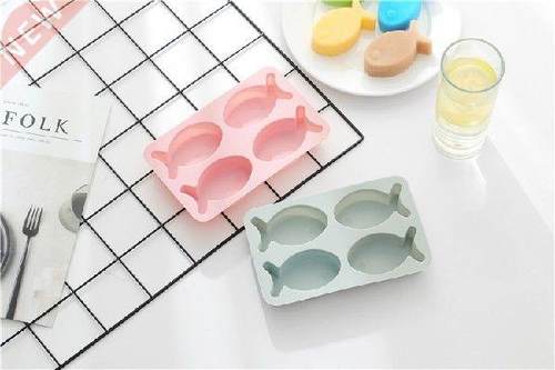 1PC Silicone Cake Chocolate Mould Jelly Handmade 3D Fish