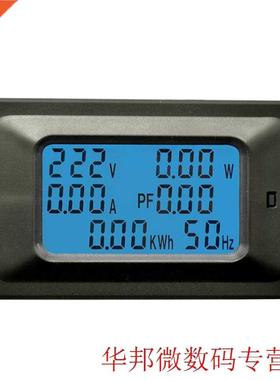 Power Monitor Voltmeter Tester Tools Large-screen Energy Hou