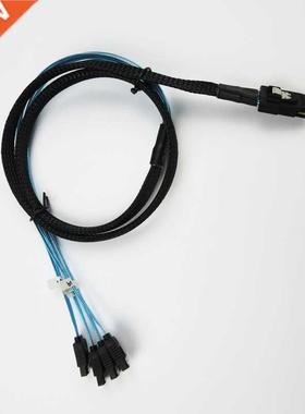 6Gb Mini SAS SFF-8087 36PIN to 4 SATA 7PIN HD Splitter Break