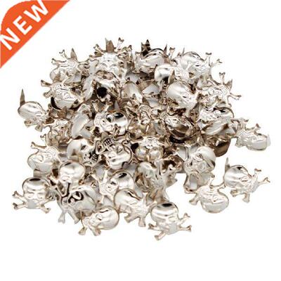50Pcs Punk Skull Metal Rivets Claw Studs Leathercraft