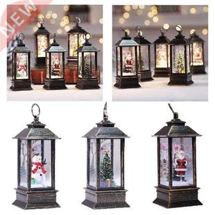 Xmas Lantern Family LED Hanging Indoor Outdoor Christmas