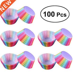 100Pcs / Set Shapes Liner Case Cupcake Baking Muffin Box