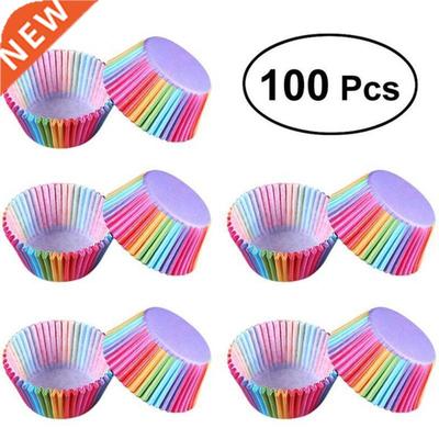 100Pcs / Set Shapes Liner Case Cupcake Baking Muffin Box