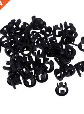 50pcs 3 5 Lap LED Diode Holder Clip Useful Black Plasti