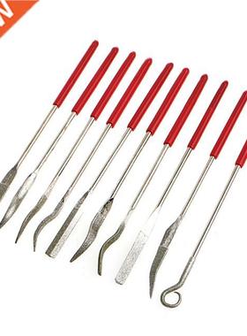 10Pcs Dimond Coted Riffler Files Set 适用于 Mechnicl Wt
