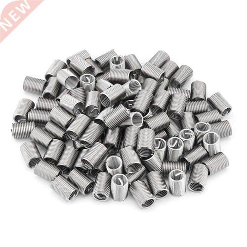 100pcs M10 Threaded inserts Wire Screw Sleeve Thread Repairi