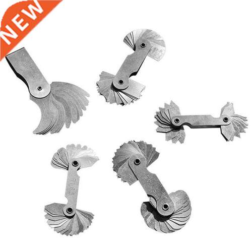 Stainless Steel Radius Gauge, Portable Concave Convex Extern