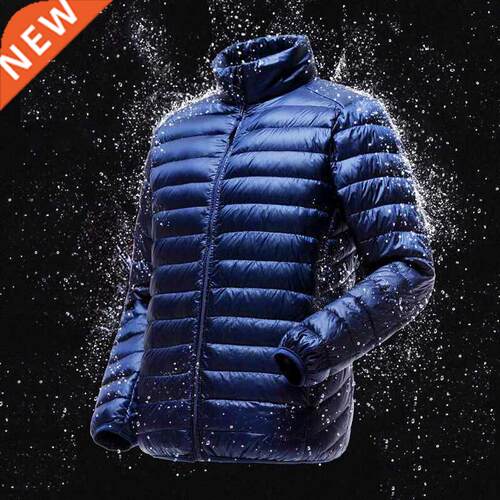 2022 Men Spring Jacket Ultra Light Thin 90% White Duck Down