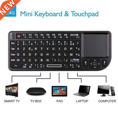 HOT Mini 2.4G RF Wireless Keyboard Spanish French Russian En