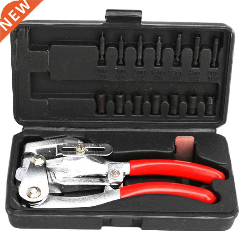 Metal Hole Punch Pliers Heavy Duty Hand-Held Tool Stainless
