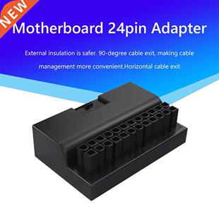 ATX 24 Pin to 90 Degree Power Plug Adapter Mainboard Motherb