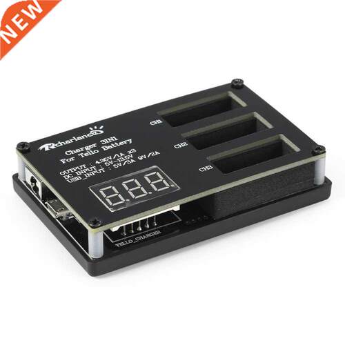 3 in 1 Multi Battery Chger Display Quick Chging Hub for