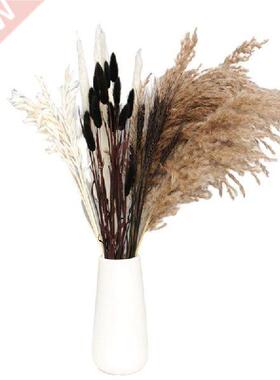 New 5PCS Reed Dried Flower Set Decoration Wedding Bouquet