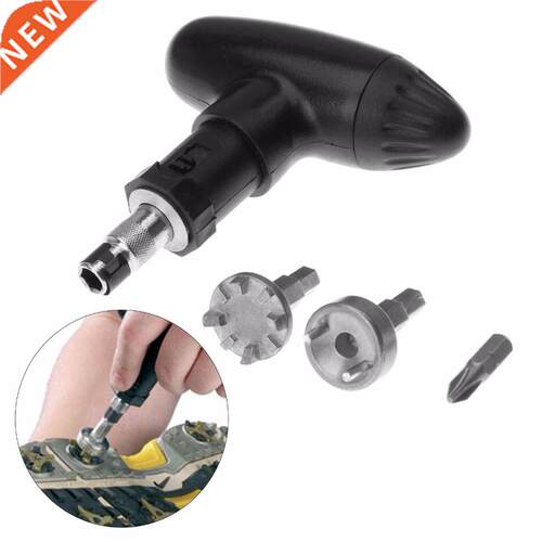 1pc Golf Spike Wrenches Ratchet Action Shoes Remover justm