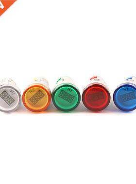 22MM Small Digital display Round AC50-500V 0-99Hz LED freque