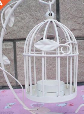 B0KB Romantic european wedding bird cage wrought iron