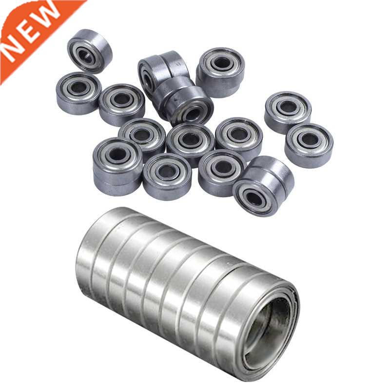 30 Pcs Miniature Sealed Shielded Metric Radial Ball Bearing,