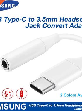 100% Samsung USB Type C Male To .5mm Earphone AUX Audio Ca