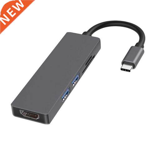Type C To 4K HDMI-compatible USB C 3.0 SD TF Card Reader Ada