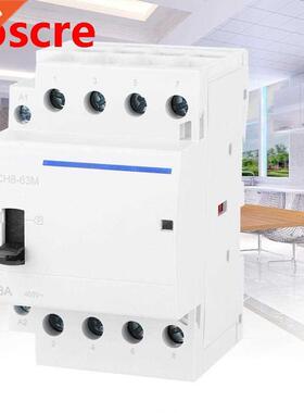 BCH8-63M 4P 63A 230V 50/60HZ Household AC Modular Contactor