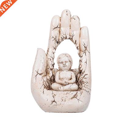 Praying Angel Statue Resin Craft Indoor Outdoor Sitting On