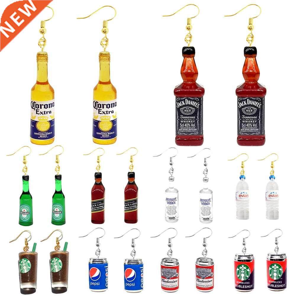 Women Earring Resin Drop Funny Custom Cute Girls Gift Eardro